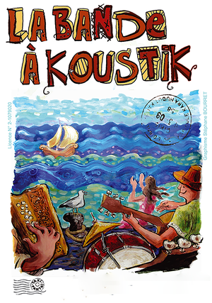 Affiche Bande a Koustik Trio